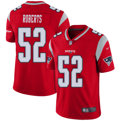 New England Patriots Football #52 Inverted Legend Limited Red Men Elandon Roberts NFL Jersey